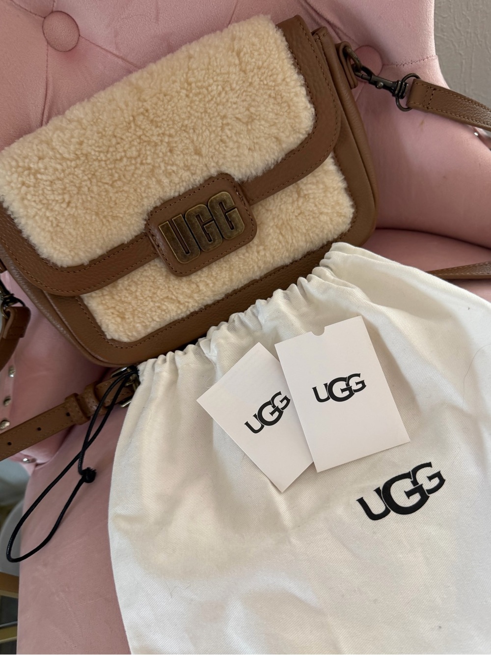 UGG Crossbody Sheepskin Bag